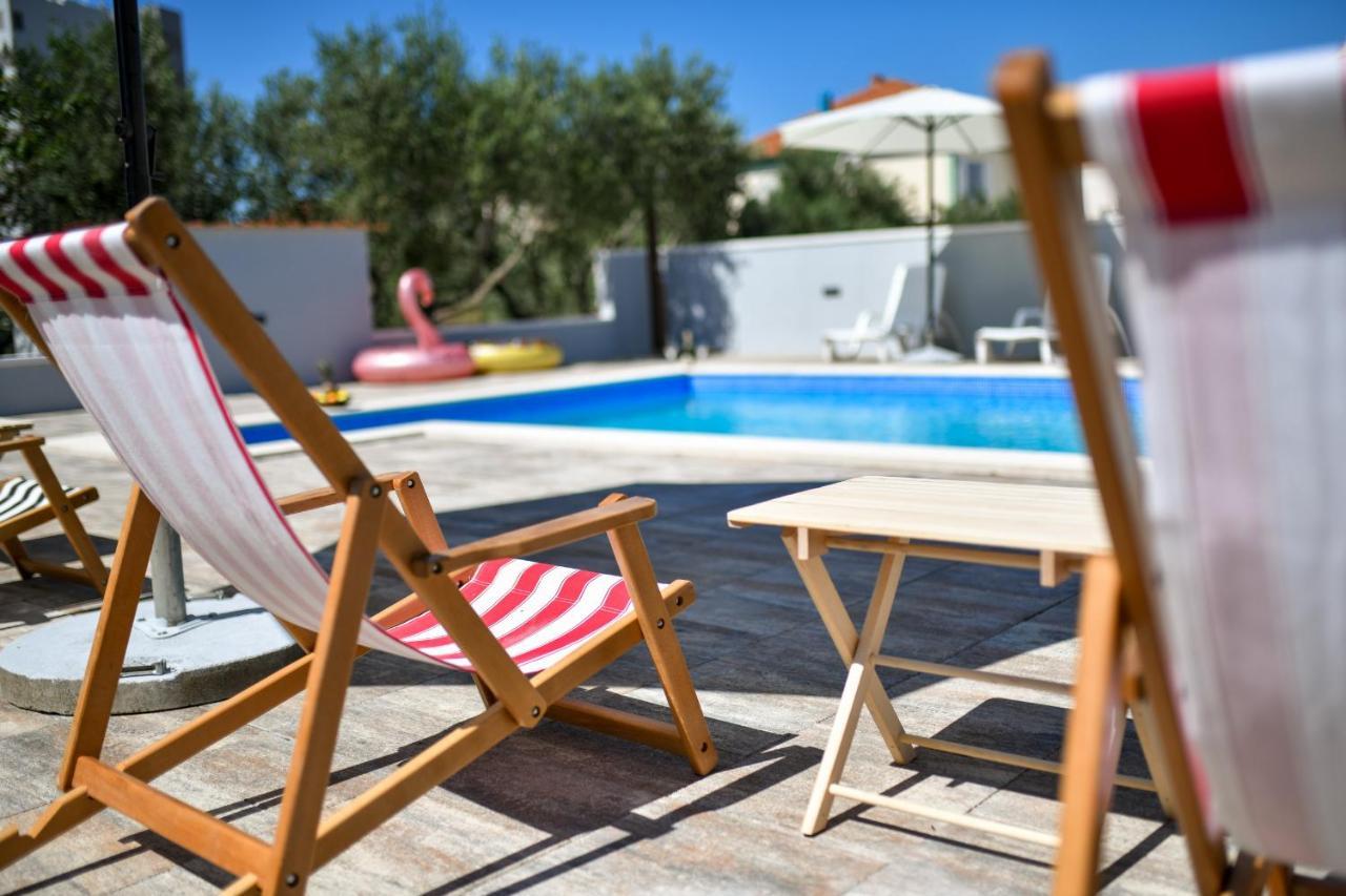 자다르 Pool House Luka 아파트 외부 사진